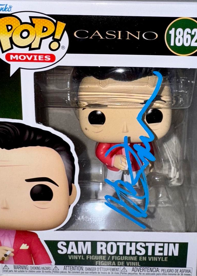 Martin Scorsese Signed Funko Pop #1862 "Sam Rothstein" (Casino) - Beckett COA #01